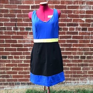 Cynthia Rowley colorblock dress